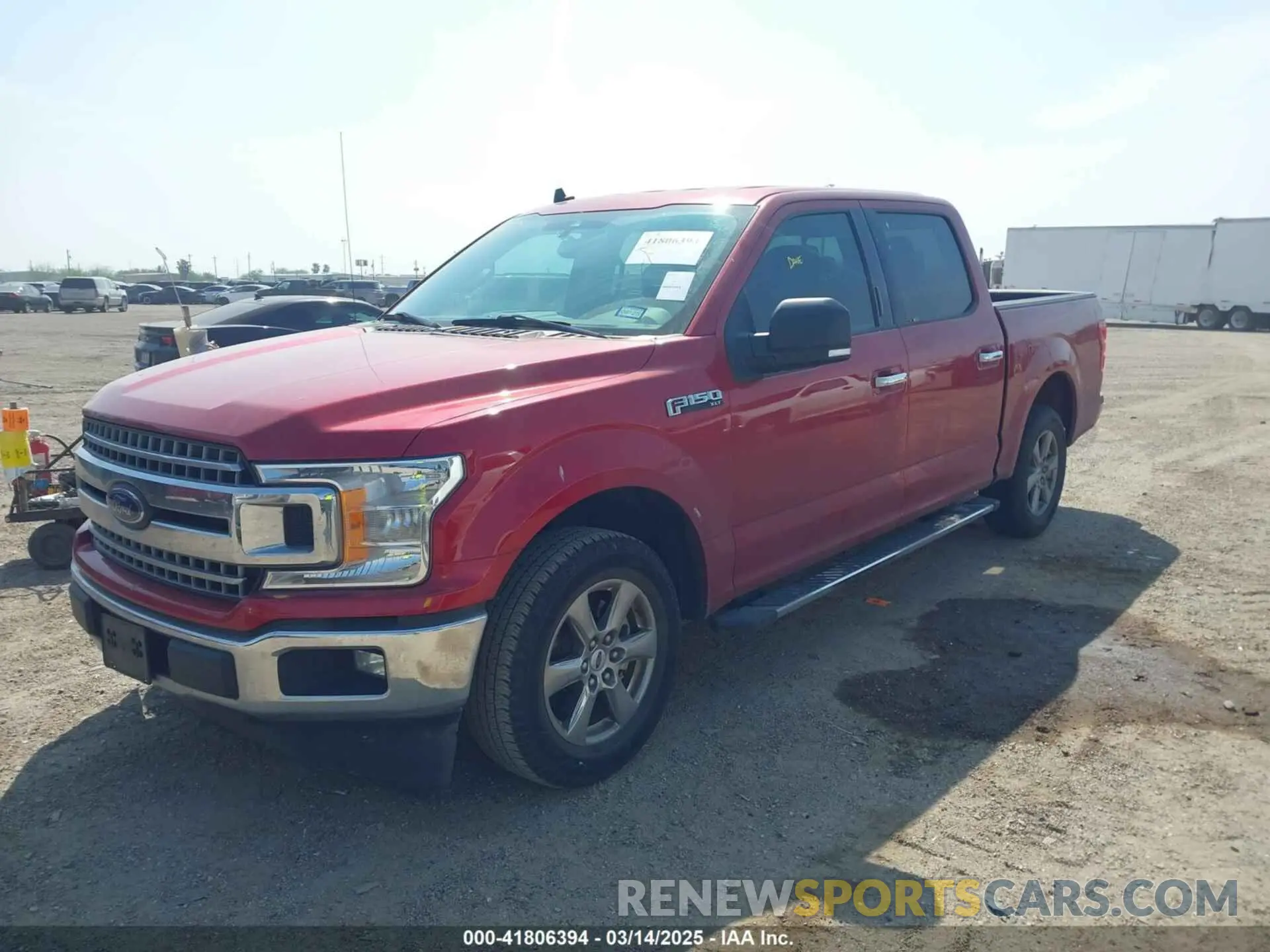 2 fotografías del automóvil dañado 1FTEW1CP2LKD60317 FORD F-150 2020