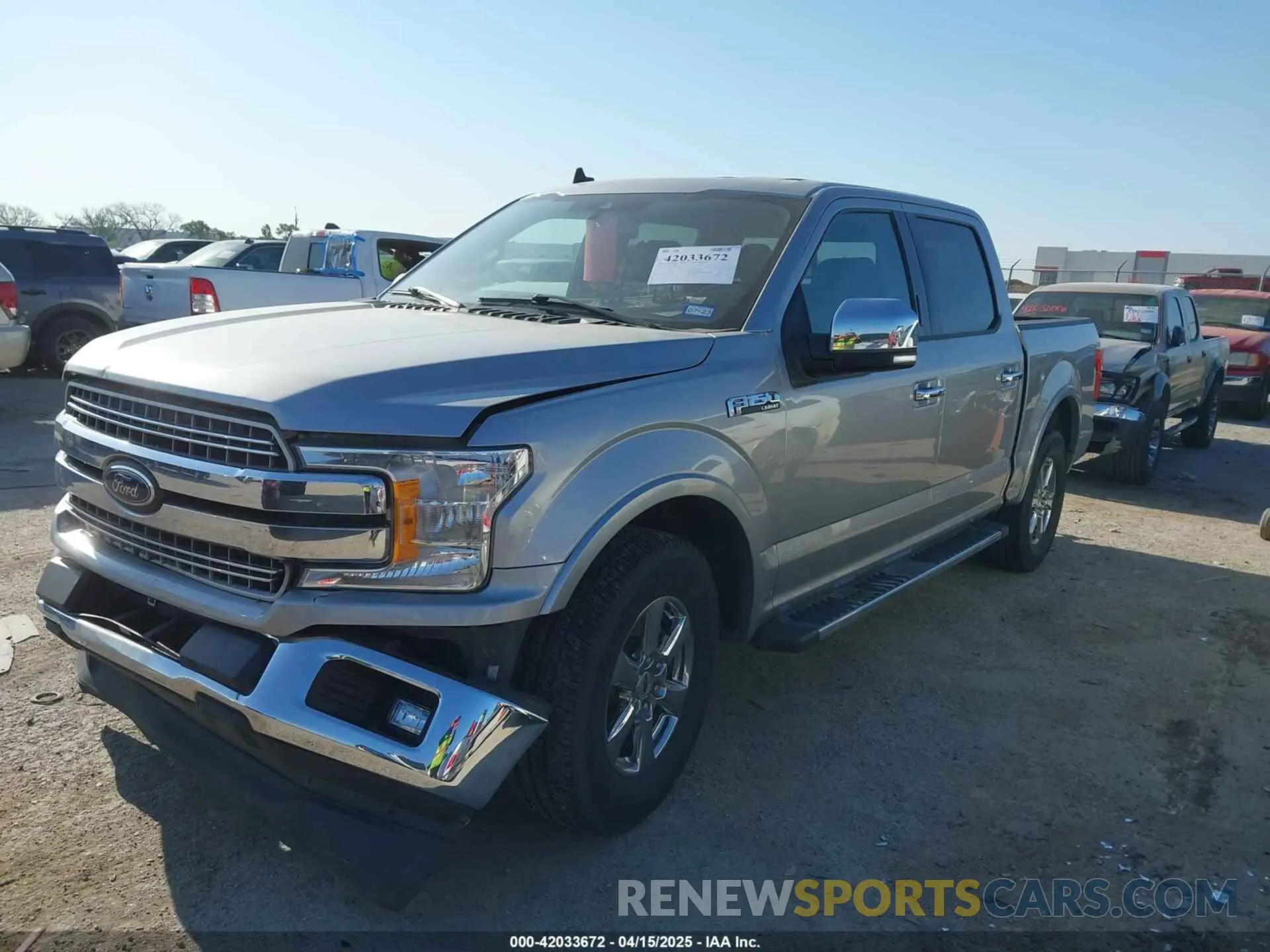 2 fotografías del automóvil dañado 1FTEW1CP3LKD43753 FORD F-150 2020