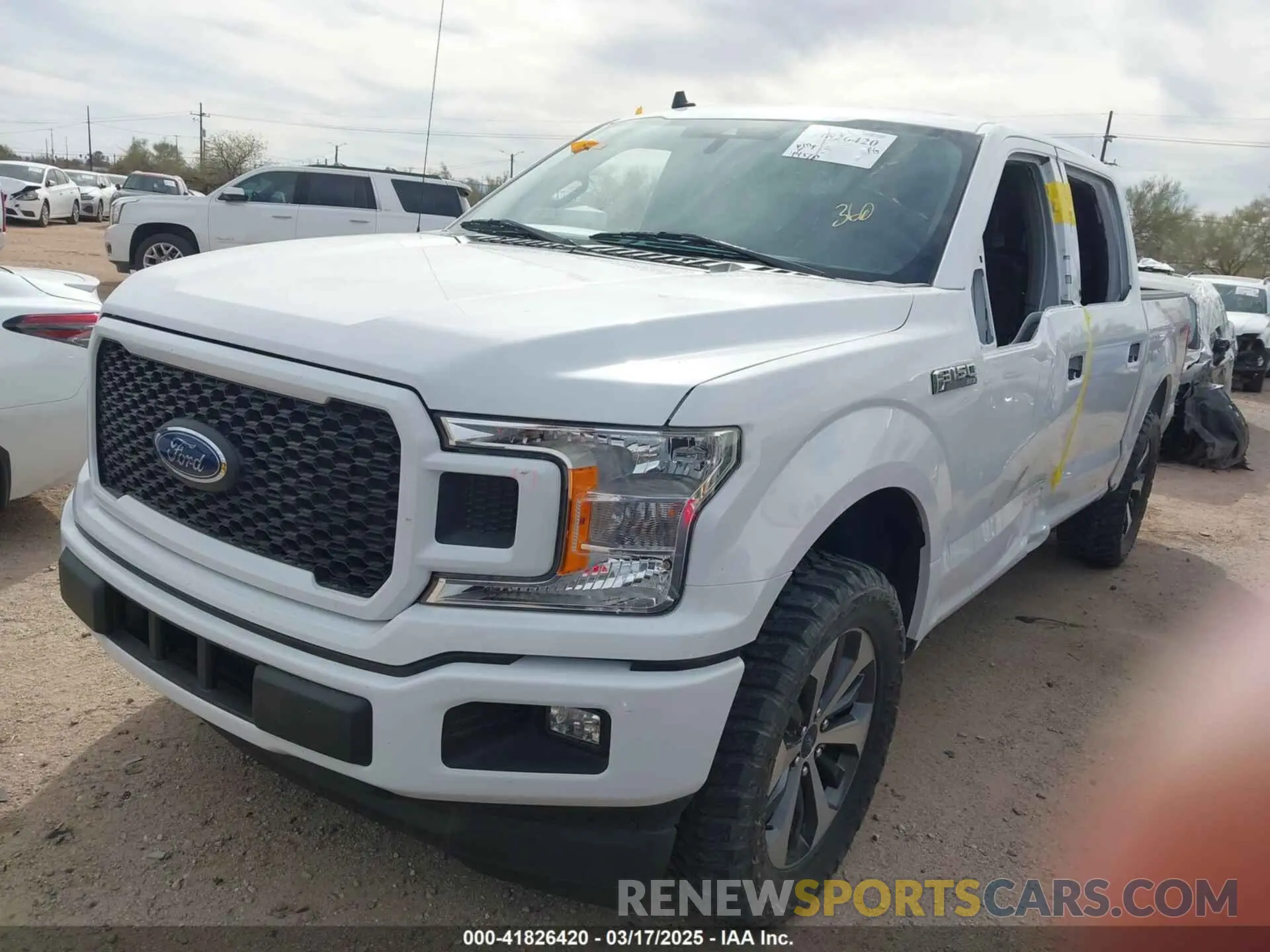 2 fotografías del automóvil dañado 1FTEW1CP5LKE39528 FORD F-150 2020