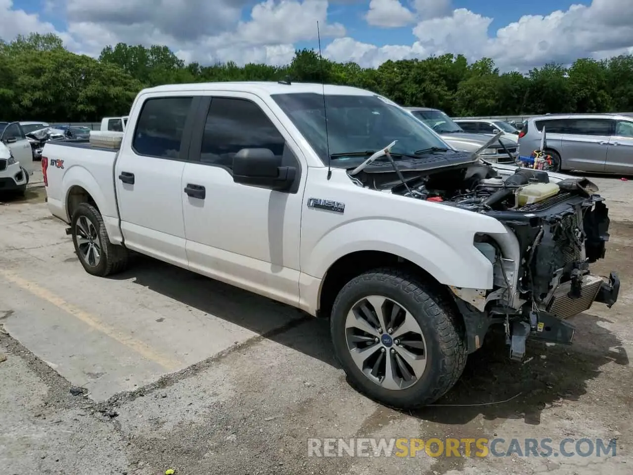 4 fotografías del automóvil dañado 1FTEW1CP5LKE94030 FORD F-150 2020