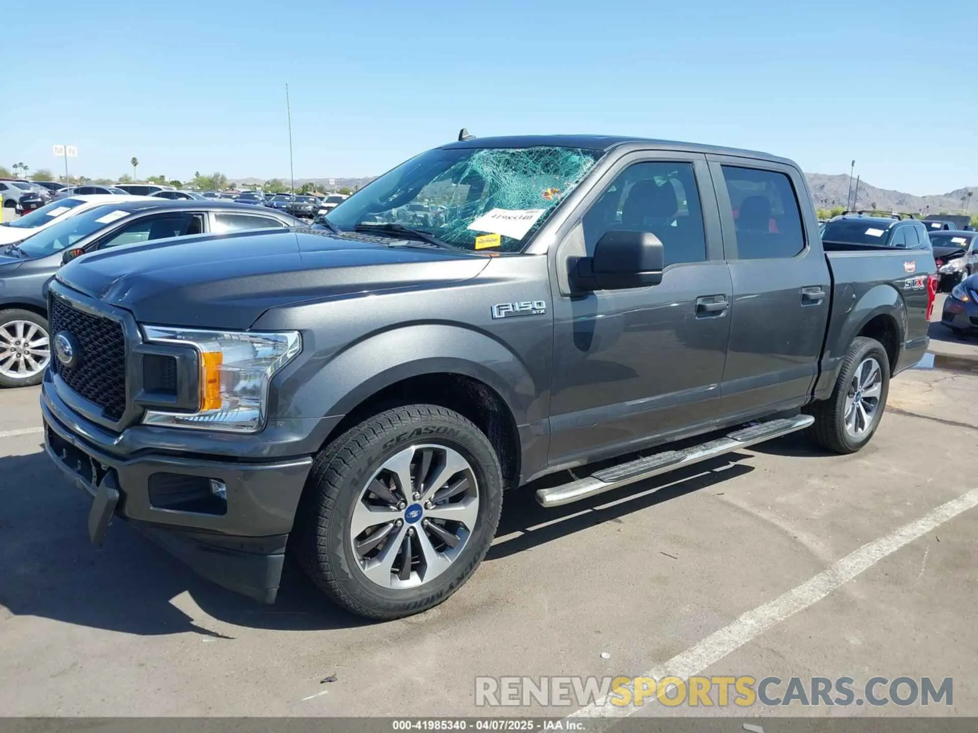 2 fotografías del automóvil dañado 1FTEW1CP6LKD60174 FORD F-150 2020