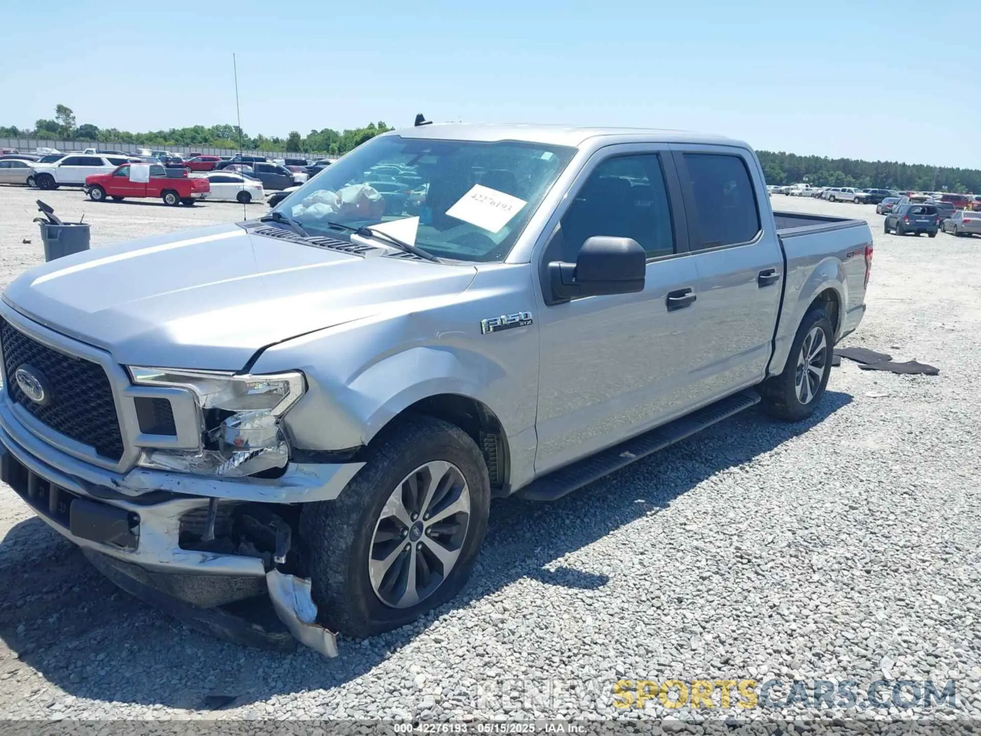 2 fotografías del automóvil dañado 1FTEW1CP7LKE91629 FORD F-150 2020
