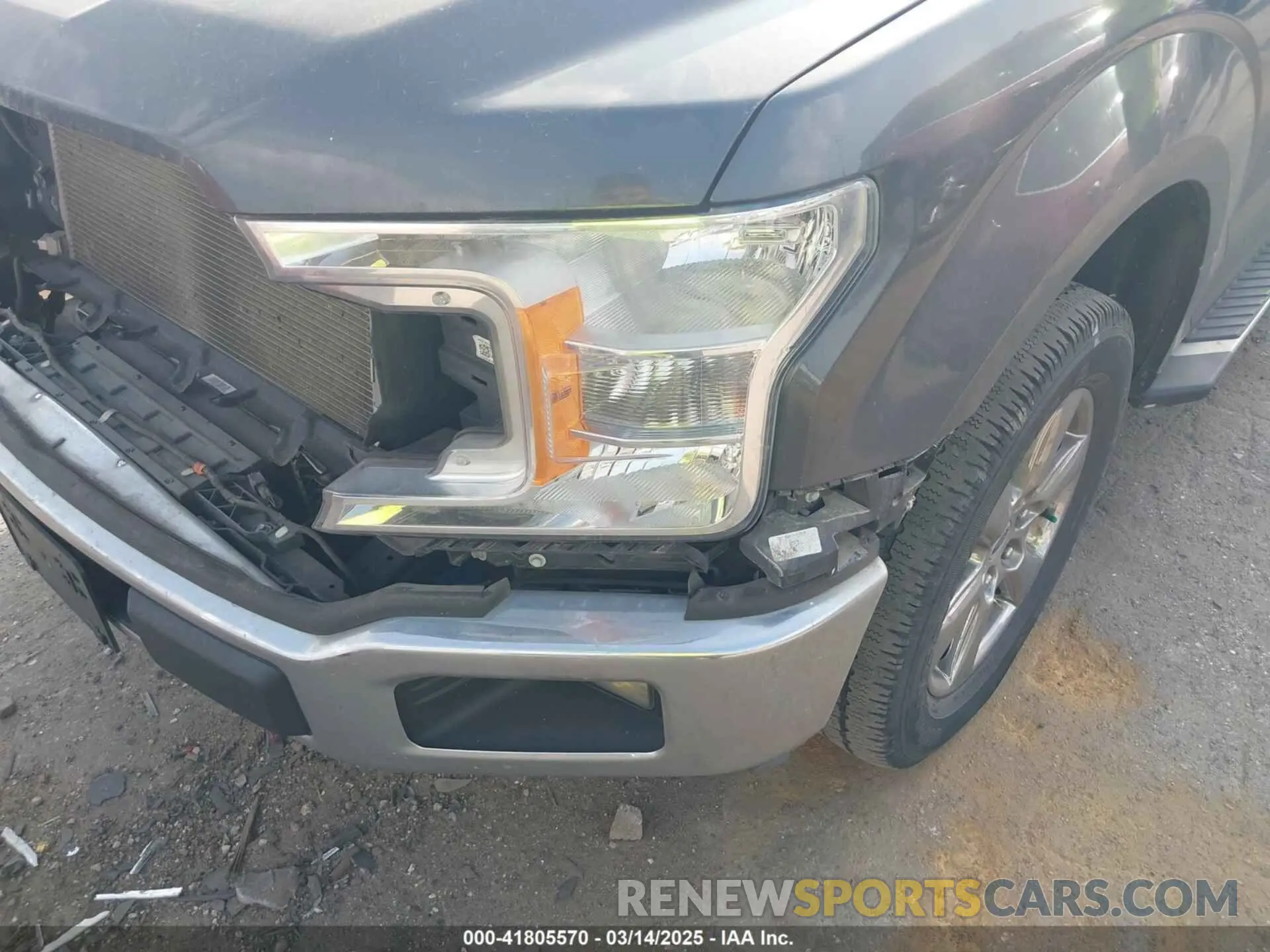 6 fotografías del automóvil dañado 1FTEW1CP8LKD16371 FORD F-150 2020