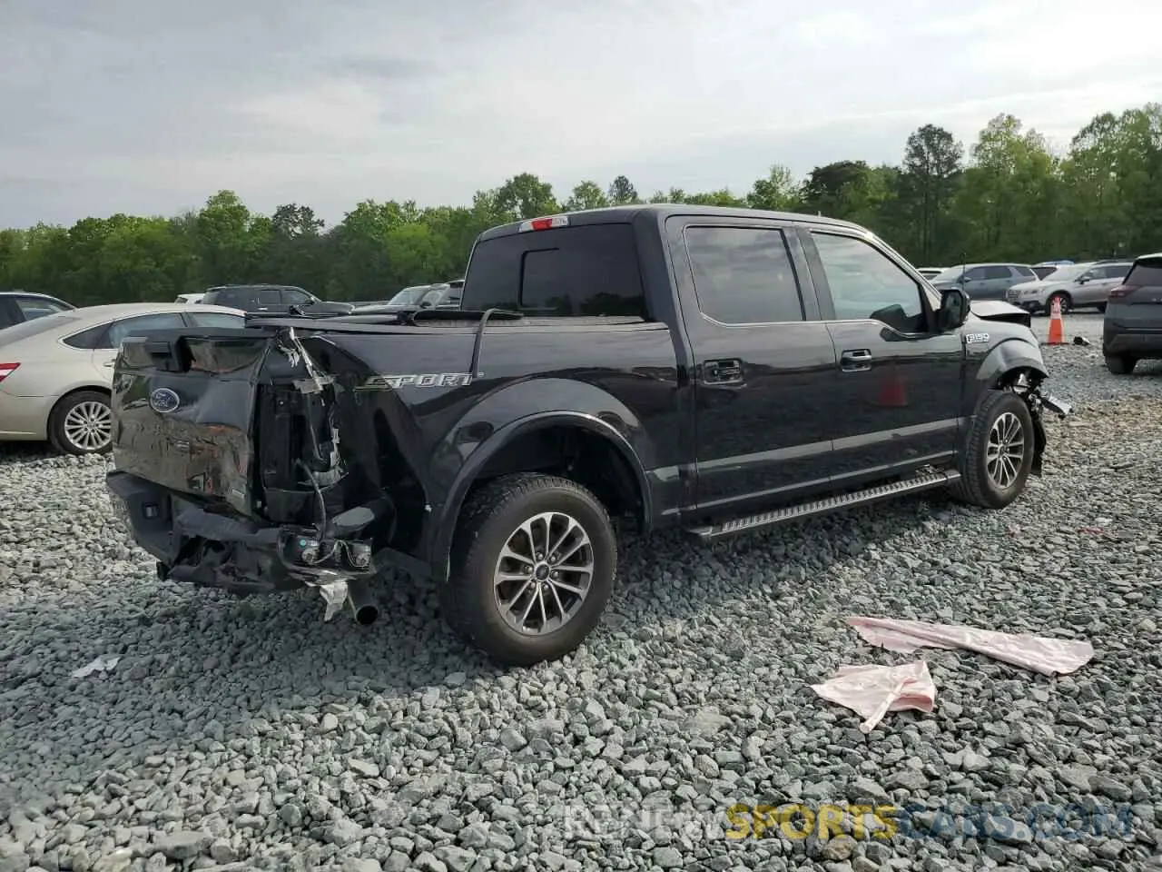 3 fotografías del automóvil dañado 1FTEW1CPXLFA81786 FORD F-150 2020