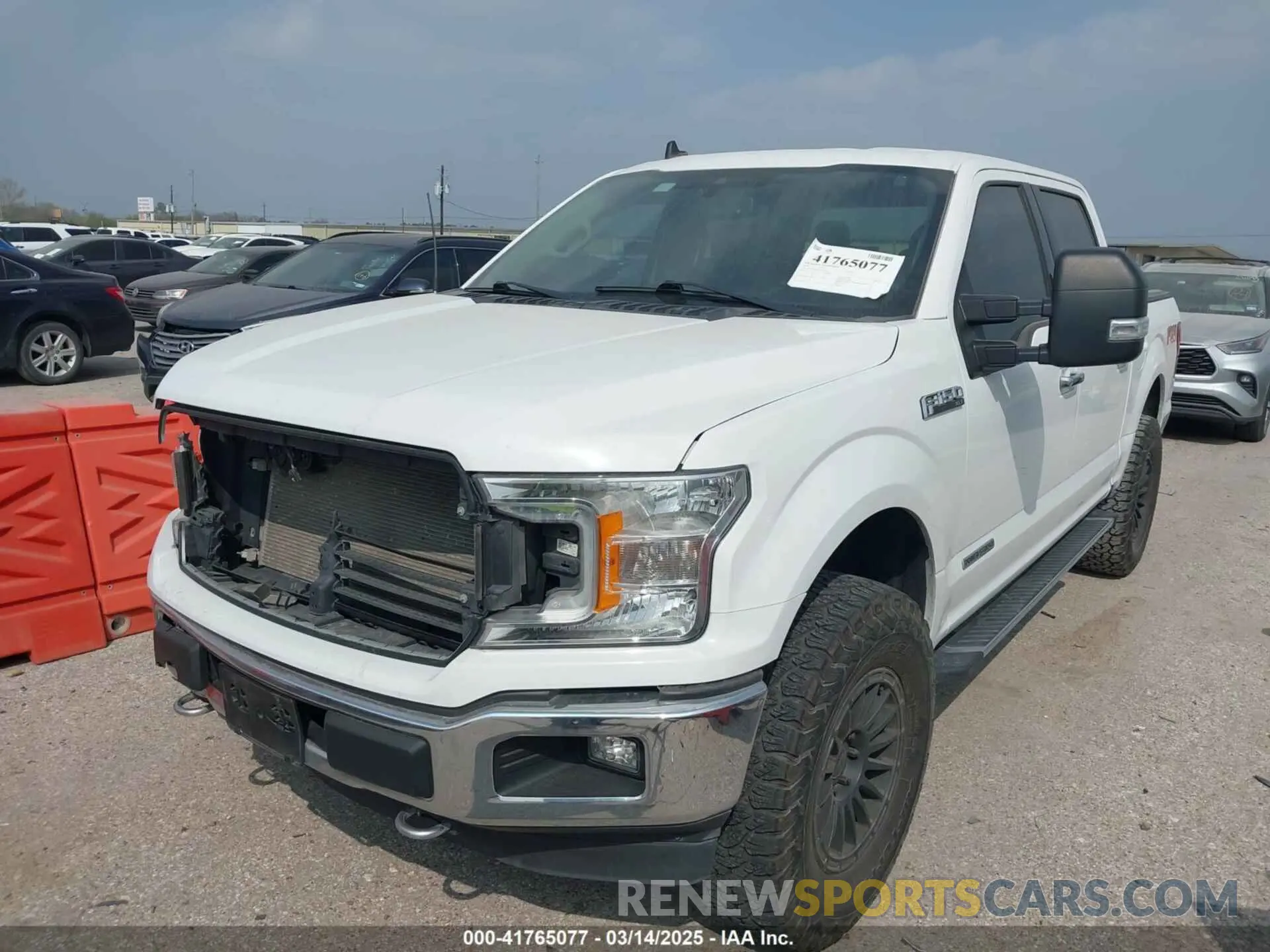 2 fotografías del automóvil dañado 1FTEW1E11LFA37975 FORD F-150 2020