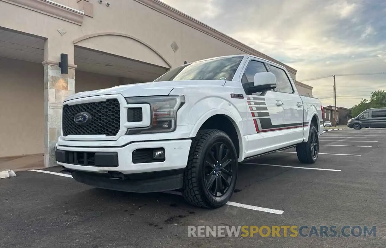 2 fotografías del automóvil dañado 1FTEW1E40LFA11734 FORD F-150 2020