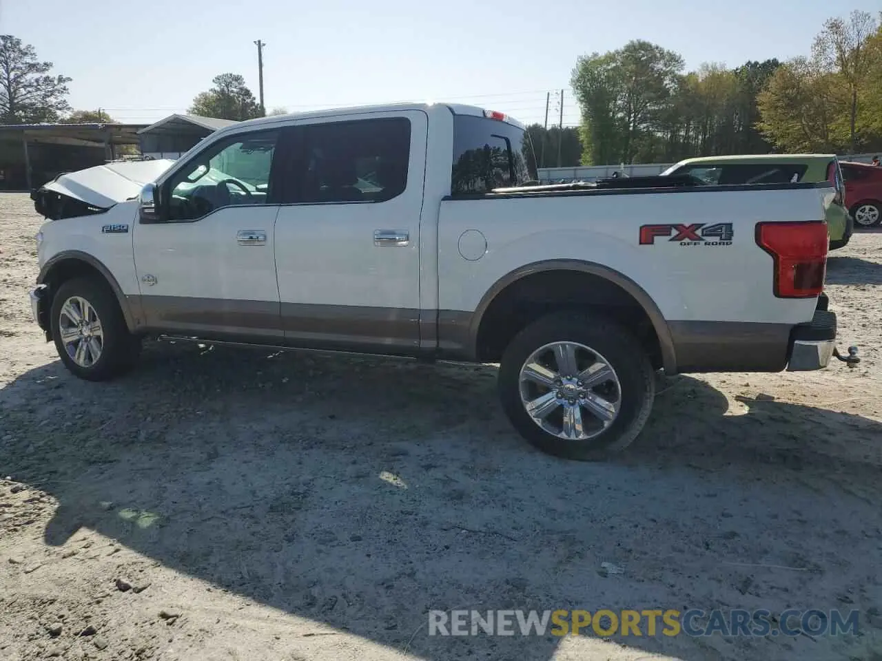 2 fotografías del automóvil dañado 1FTEW1E40LFC15806 FORD F-150 2020