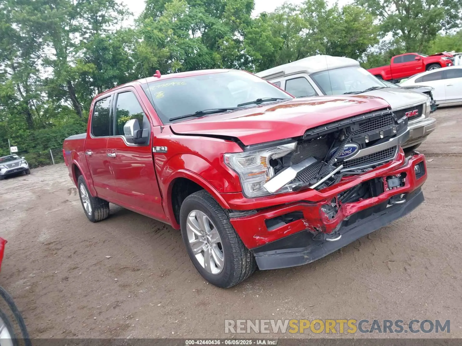 1 fotografías del automóvil dañado 1FTEW1E41LFB78832 FORD F-150 2020