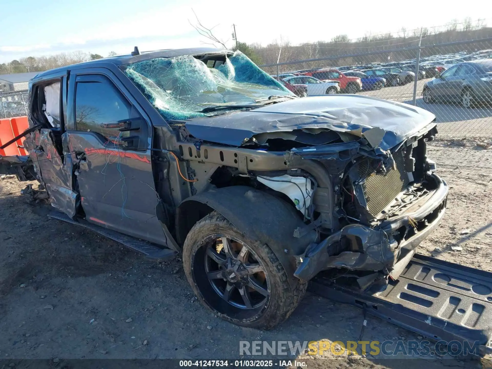 1 fotografías del automóvil dañado 1FTEW1E42LFC52064 FORD F-150 2020