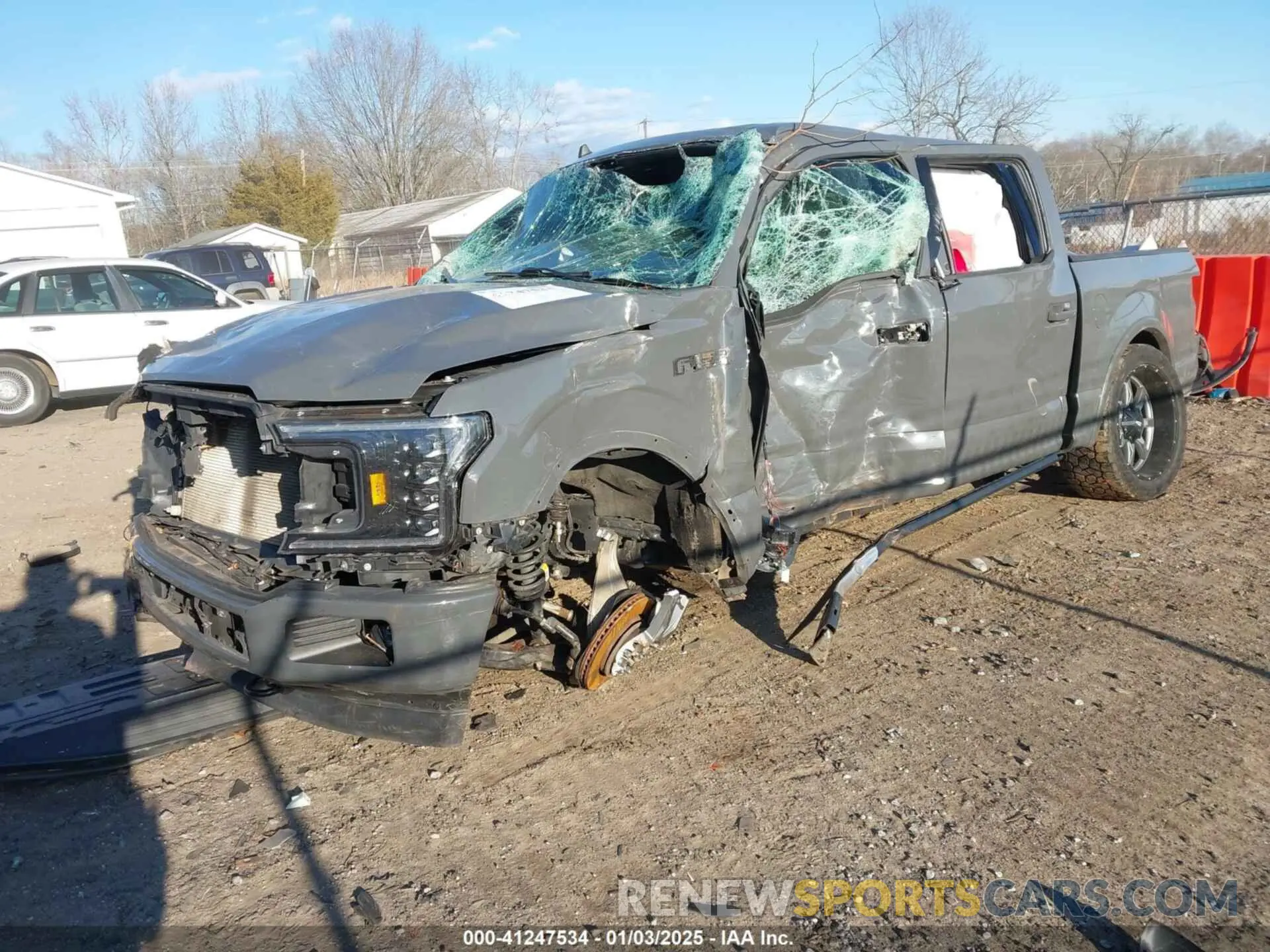 2 fotografías del automóvil dañado 1FTEW1E42LFC52064 FORD F-150 2020