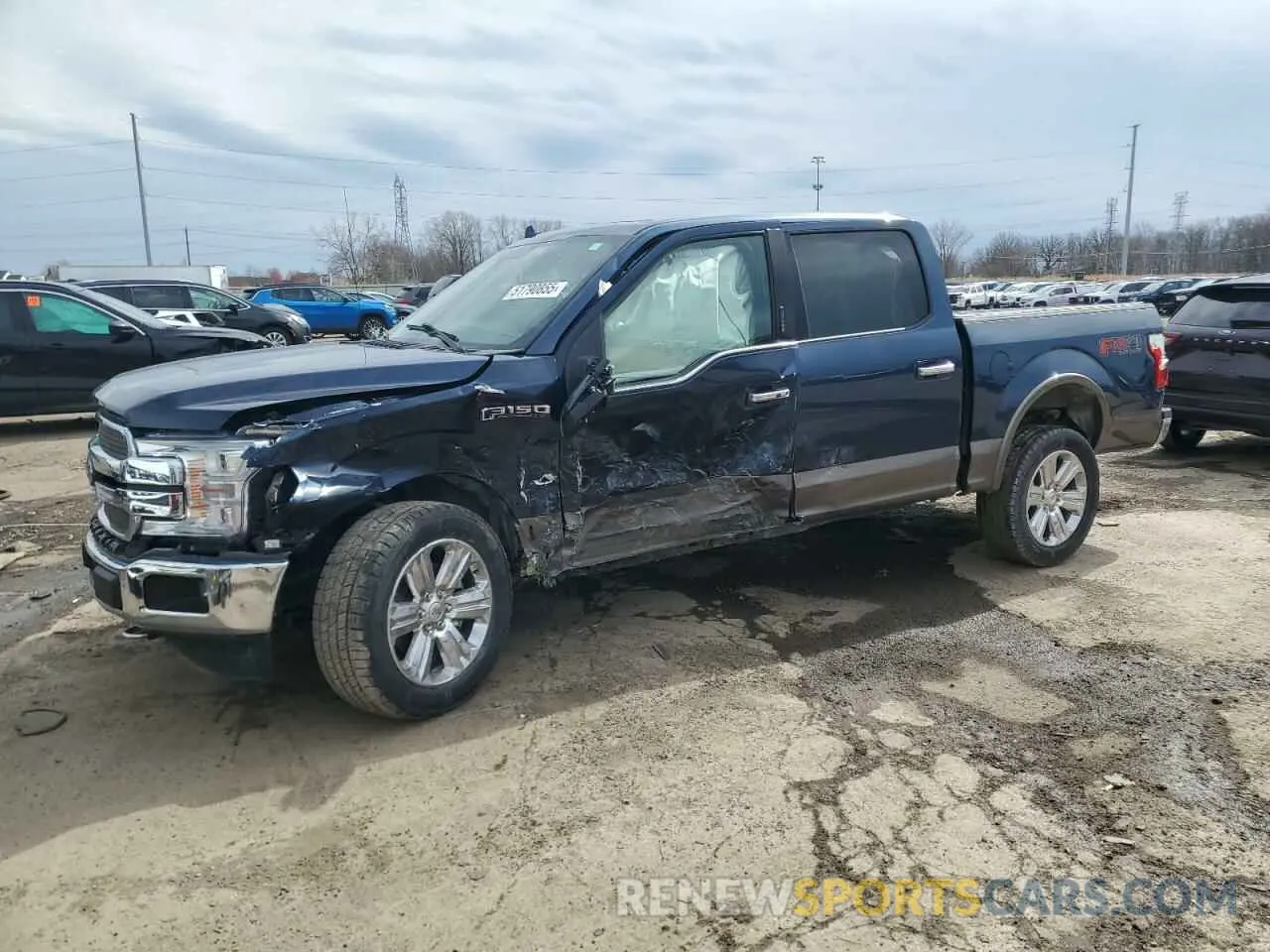 1 fotografías del automóvil dañado 1FTEW1E43LFA11744 FORD F-150 2020