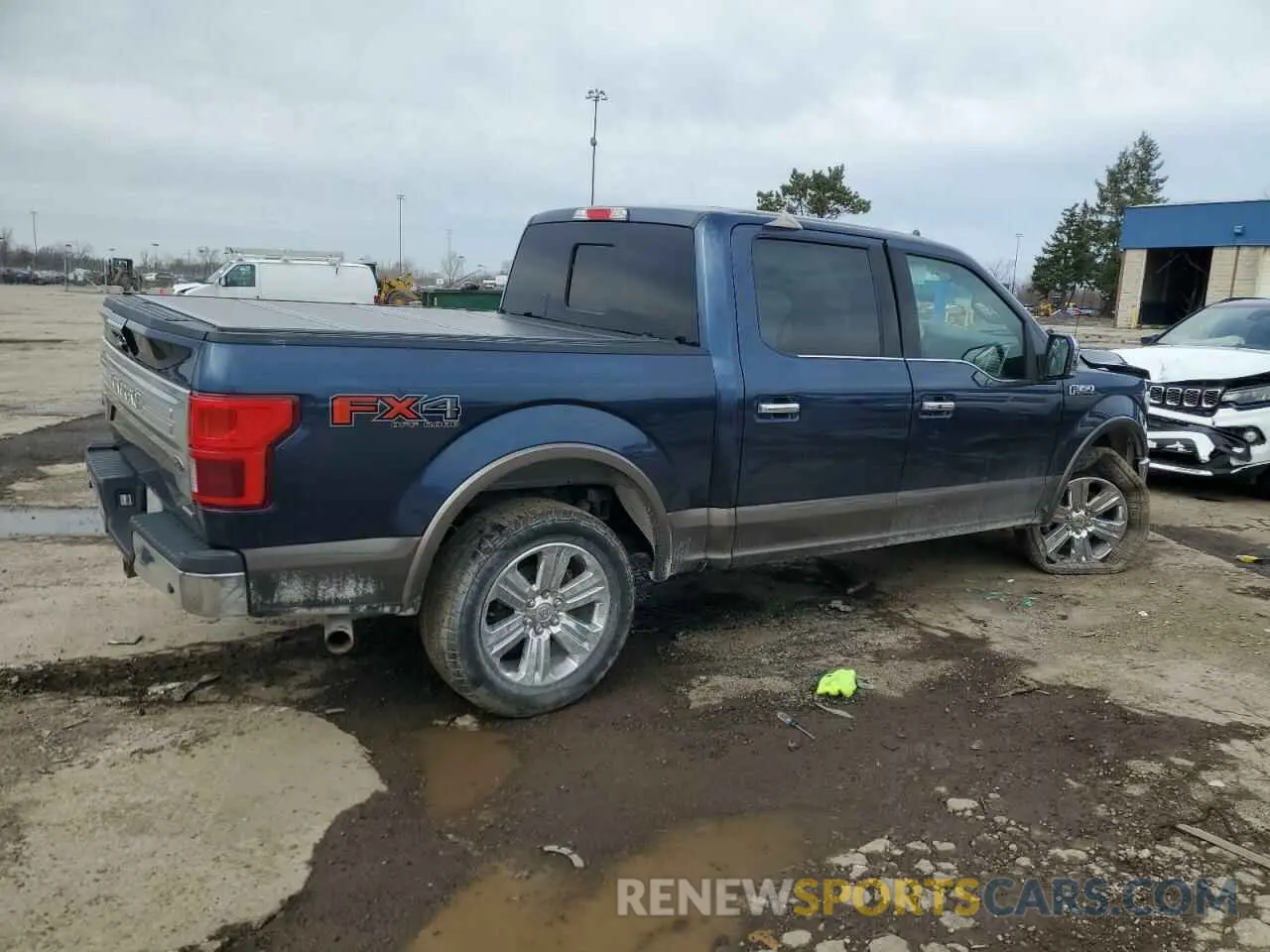 3 fotografías del automóvil dañado 1FTEW1E43LFA11744 FORD F-150 2020