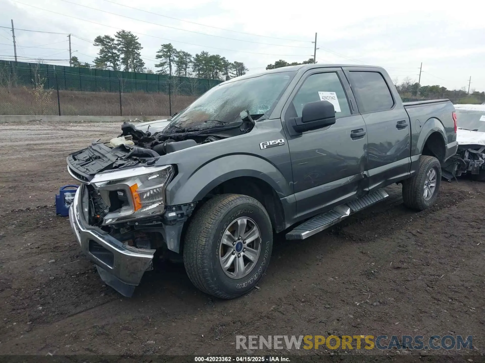 2 fotografías del automóvil dañado 1FTEW1E43LFA44520 FORD F-150 2020