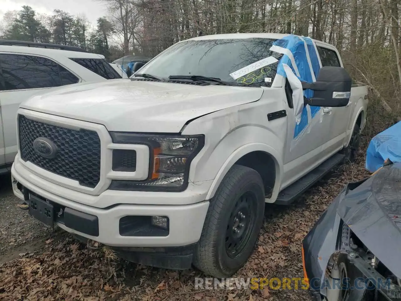 1 fotografías del automóvil dañado 1FTEW1E43LFC18716 FORD F-150 2020