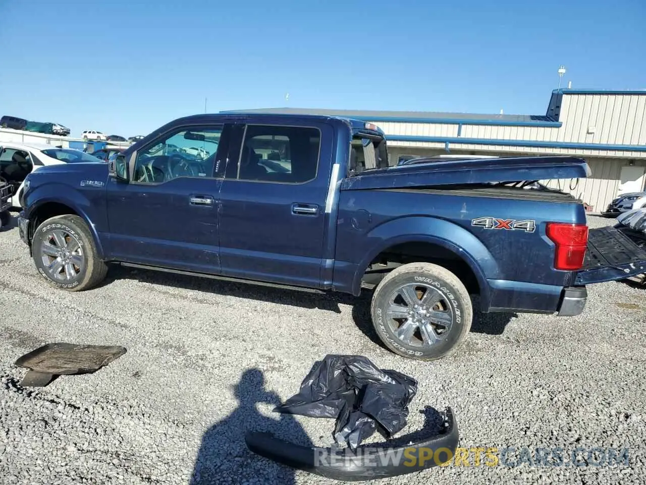 2 fotografías del automóvil dañado 1FTEW1E43LFC31868 FORD F-150 2020