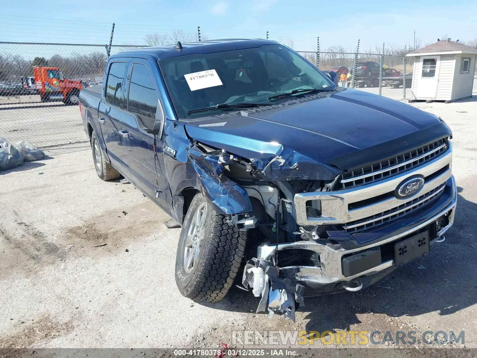 1 fotografías del automóvil dañado 1FTEW1E43LFC46984 FORD F-150 2020