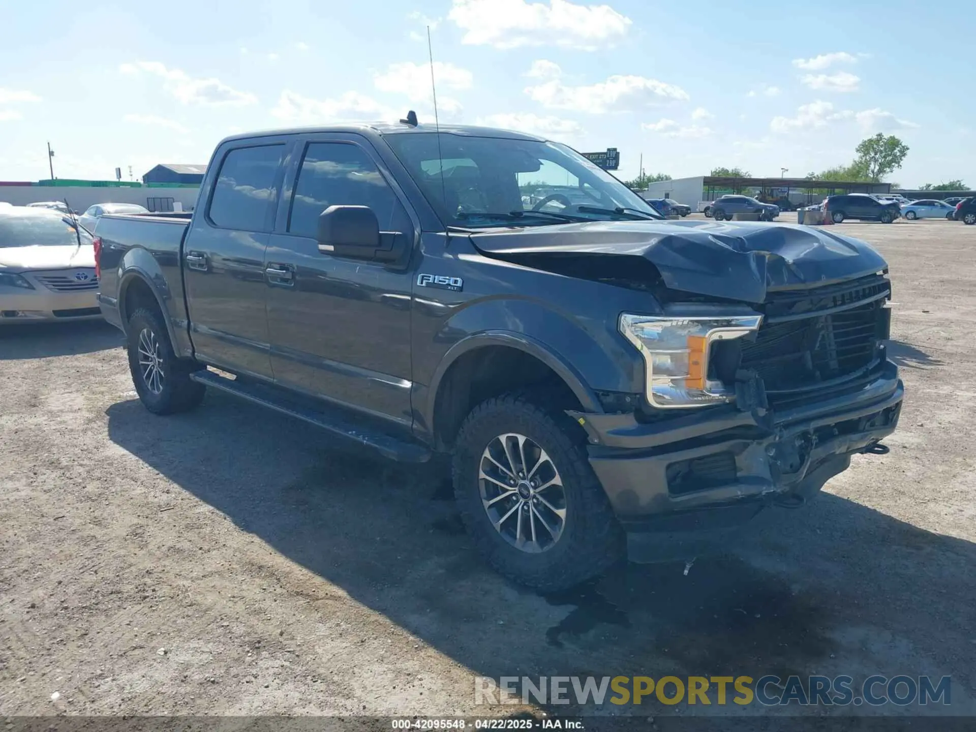 1 fotografías del automóvil dañado 1FTEW1E43LKE34606 FORD F-150 2020