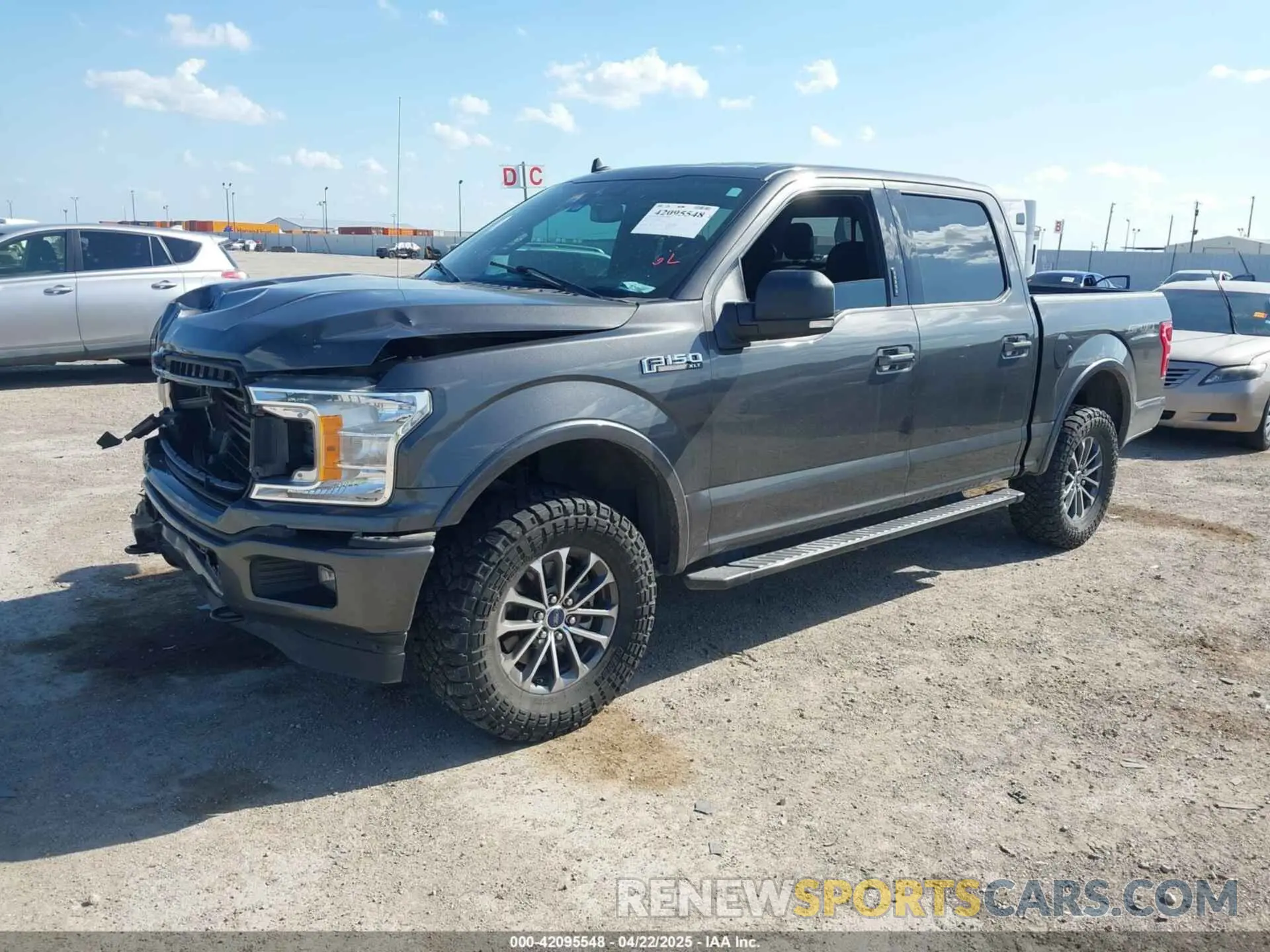 2 fotografías del automóvil dañado 1FTEW1E43LKE34606 FORD F-150 2020