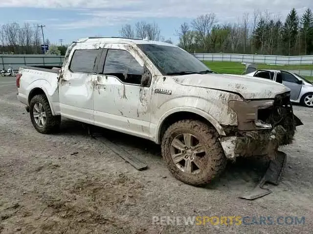 14 fotografías del automóvil dañado 1FTEW1E44LFA74576 FORD F-150 2020