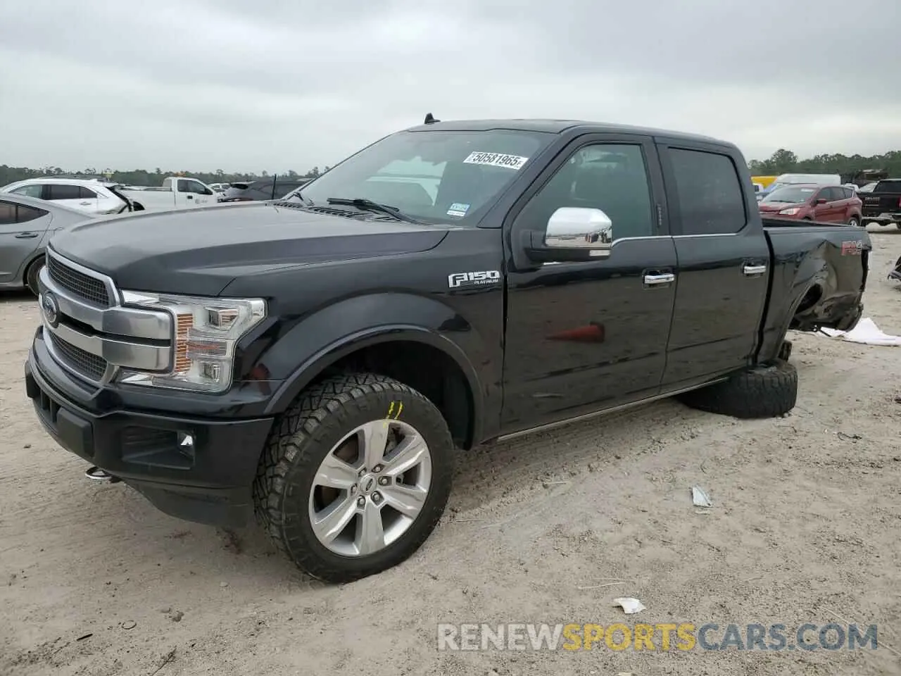 1 fotografías del automóvil dañado 1FTEW1E44LFA96643 FORD F-150 2020
