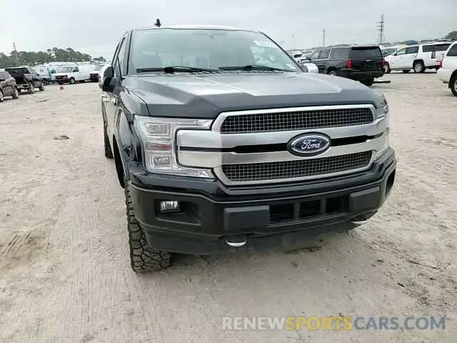 10 fotografías del automóvil dañado 1FTEW1E44LFA96643 FORD F-150 2020