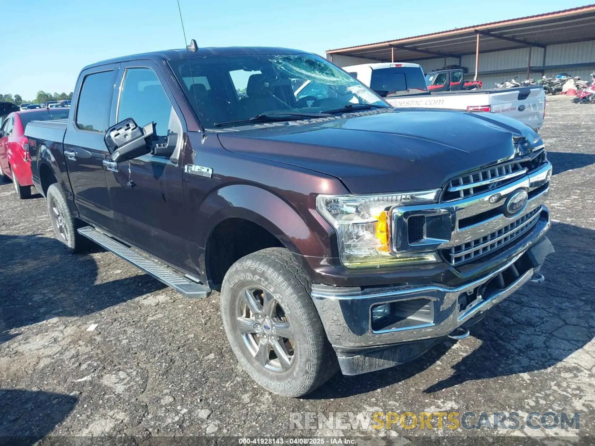 1 fotografías del automóvil dañado 1FTEW1E44LFC38151 FORD F-150 2020