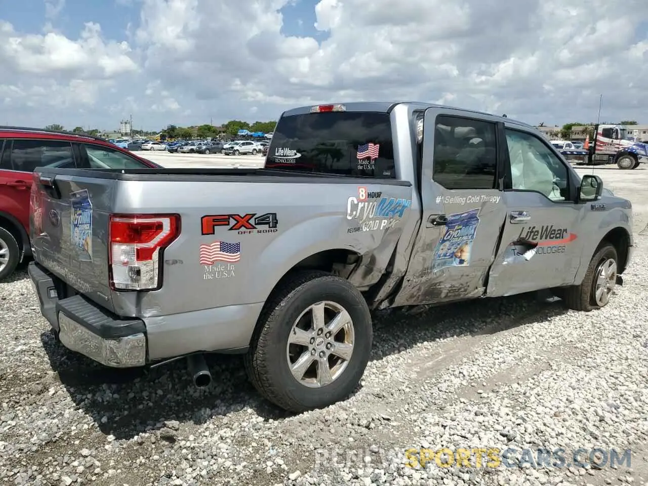3 fotografías del automóvil dañado 1FTEW1E46LFA34791 FORD F-150 2020