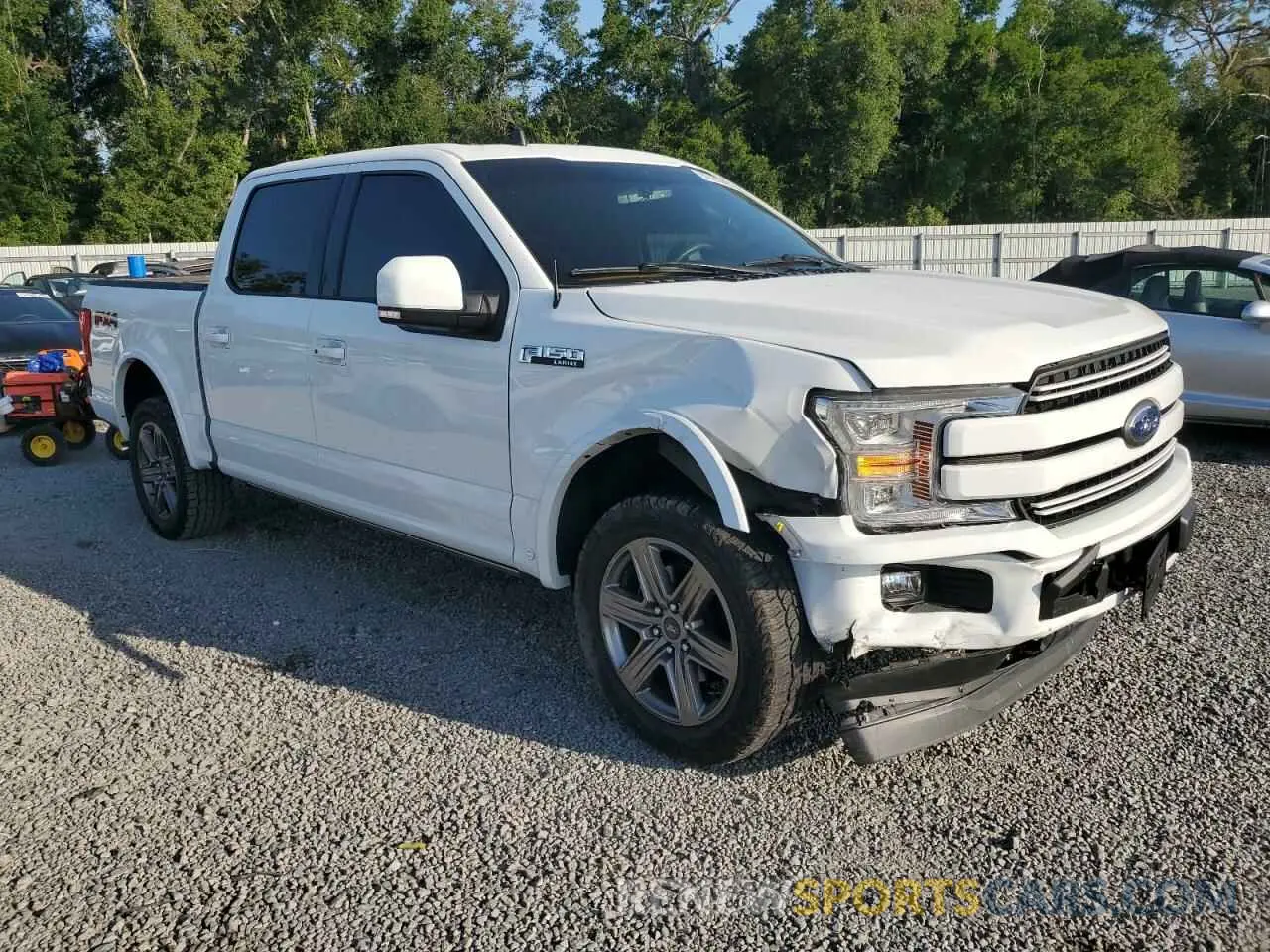 4 fotografías del automóvil dañado 1FTEW1E46LFA54927 FORD F-150 2020