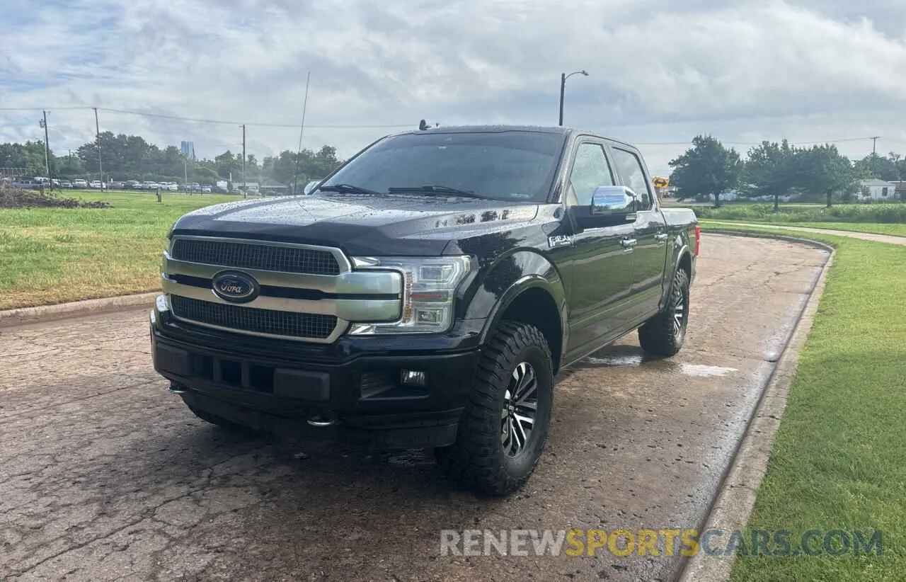 2 fotografías del automóvil dañado 1FTEW1E46LFC81891 FORD F-150 2020