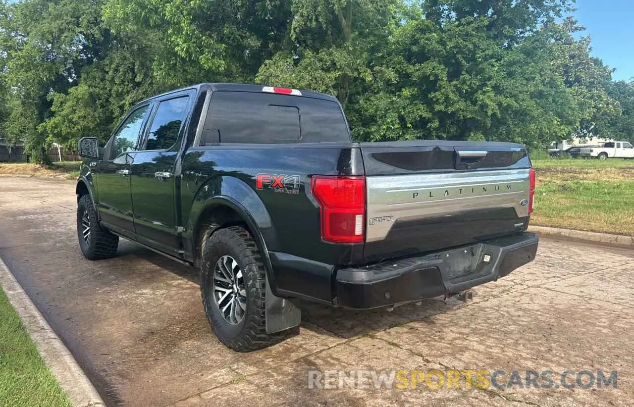 3 fotografías del automóvil dañado 1FTEW1E46LFC81891 FORD F-150 2020