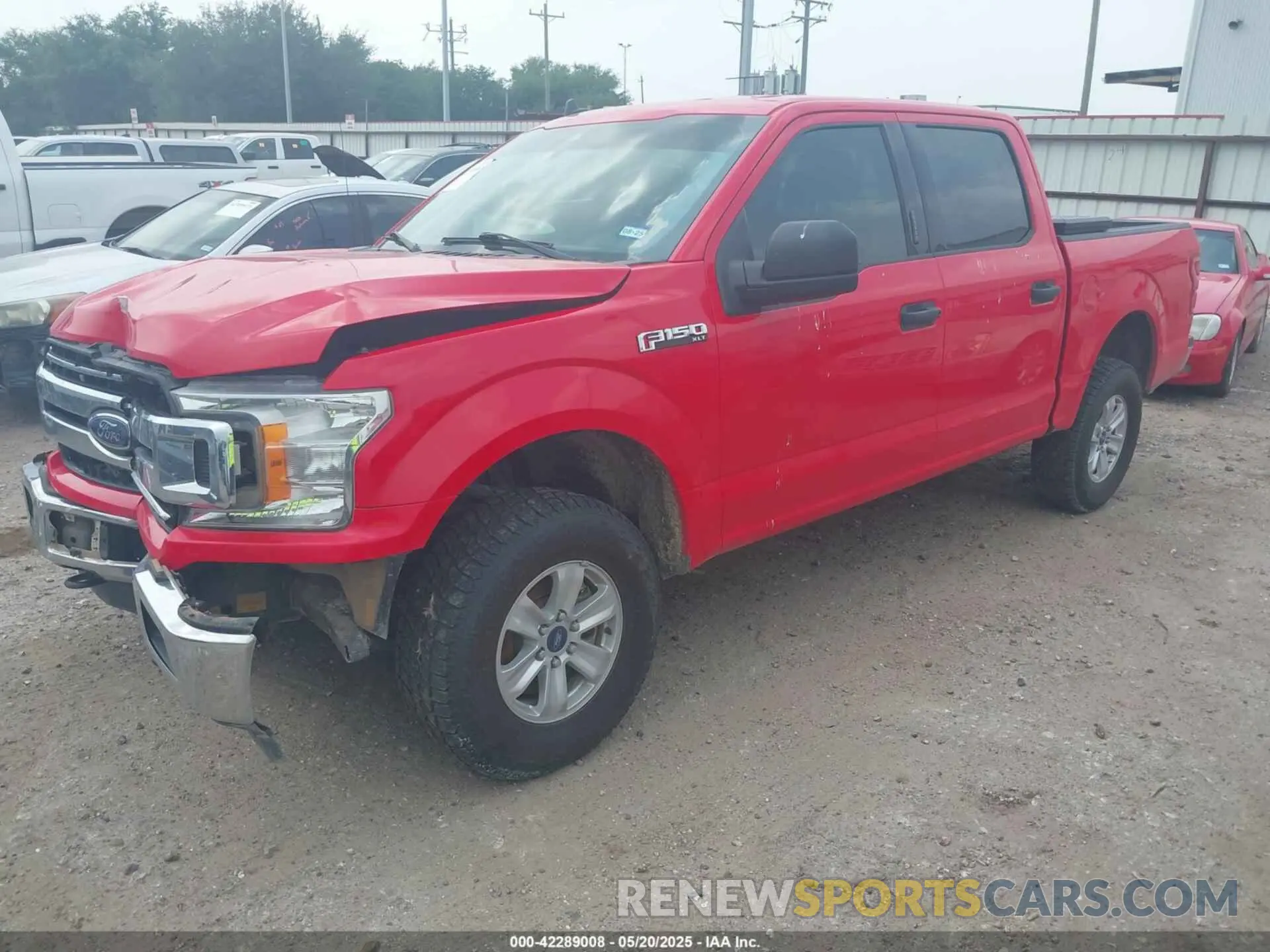 2 fotografías del automóvil dañado 1FTEW1E47LFA13819 FORD F-150 2020