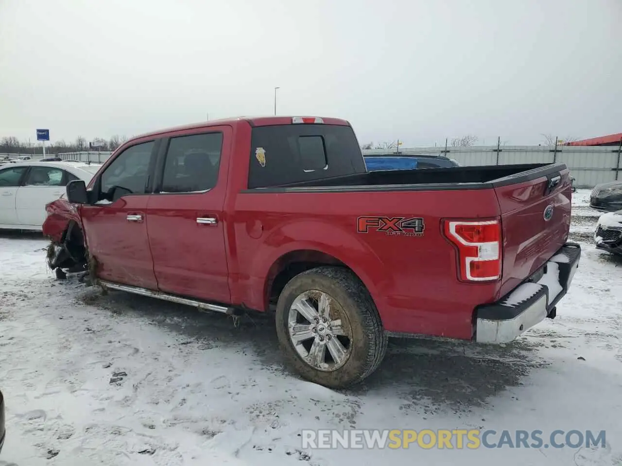 2 fotografías del automóvil dañado 1FTEW1E47LKE03259 FORD F-150 2020