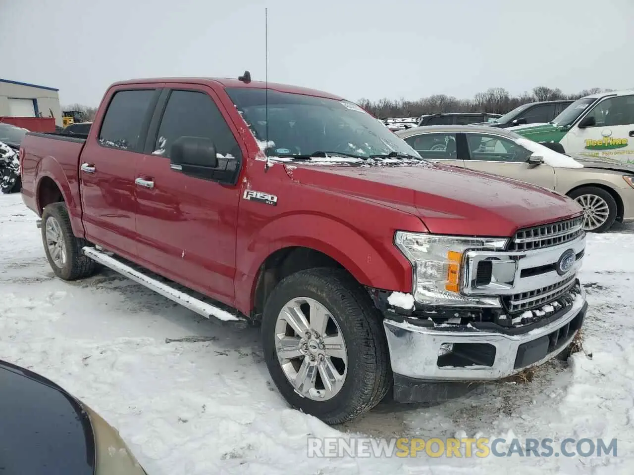 4 fotografías del automóvil dañado 1FTEW1E47LKE03259 FORD F-150 2020