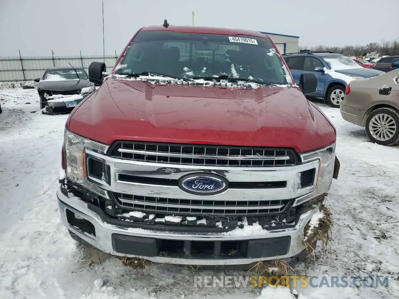 5 fotografías del automóvil dañado 1FTEW1E47LKE03259 FORD F-150 2020
