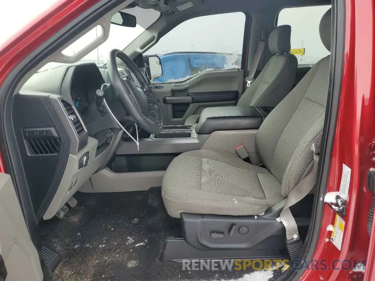 7 fotografías del automóvil dañado 1FTEW1E47LKE03259 FORD F-150 2020