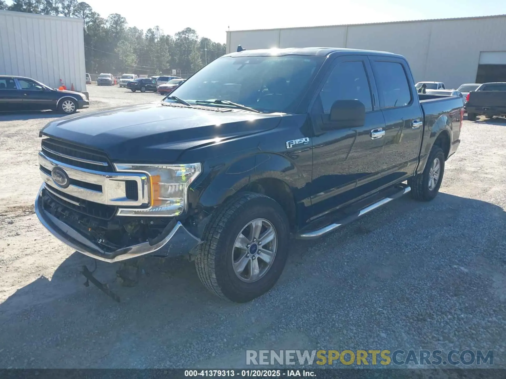 2 fotografías del automóvil dañado 1FTEW1E48LFA00108 FORD F-150 2020