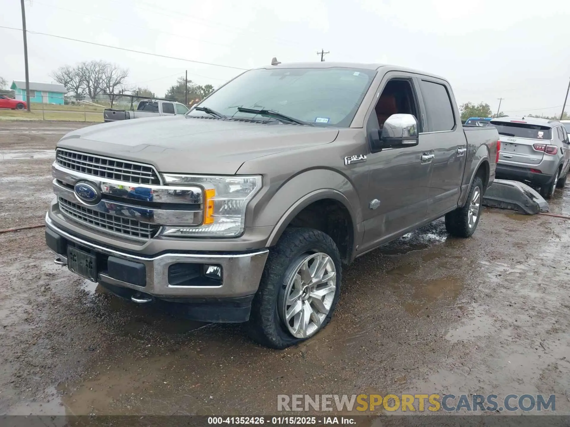 2 fotografías del automóvil dañado 1FTEW1E48LFA48854 FORD F-150 2020