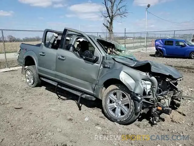 11 fotografías del automóvil dañado 1FTEW1E49LKE92624 FORD F-150 2020