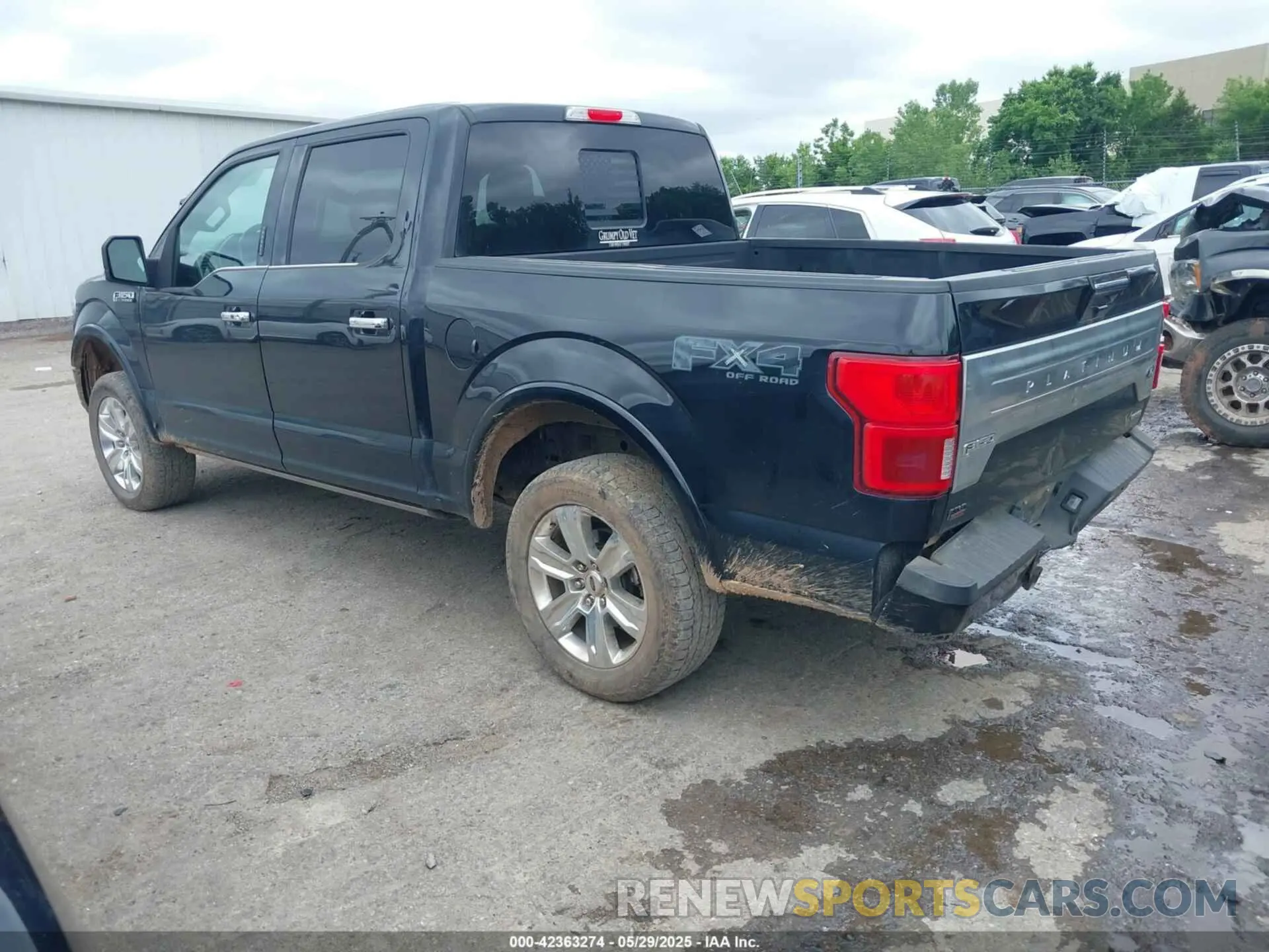 3 fotografías del automóvil dañado 1FTEW1E4XLFA70502 FORD F-150 2020