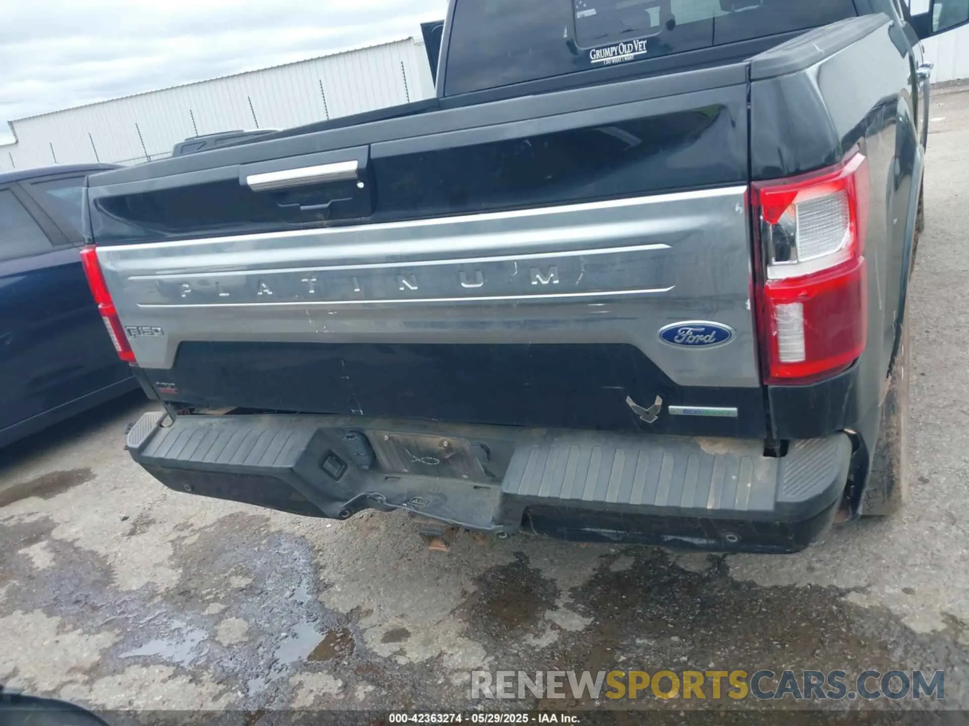 6 fotografías del automóvil dañado 1FTEW1E4XLFA70502 FORD F-150 2020