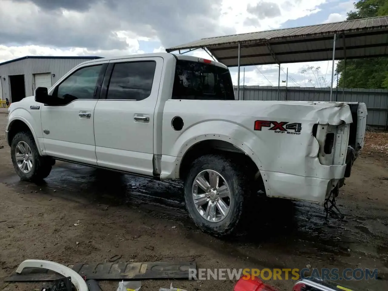 2 fotografías del automóvil dañado 1FTEW1E50LFB97980 FORD F-150 2020