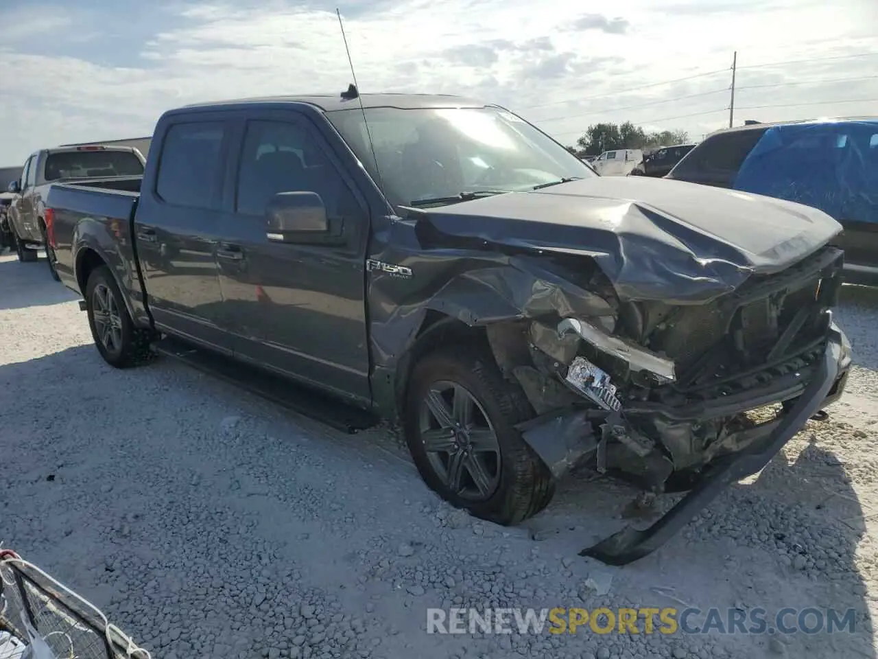 4 fotografías del automóvil dañado 1FTEW1E50LKD95773 FORD F-150 2020