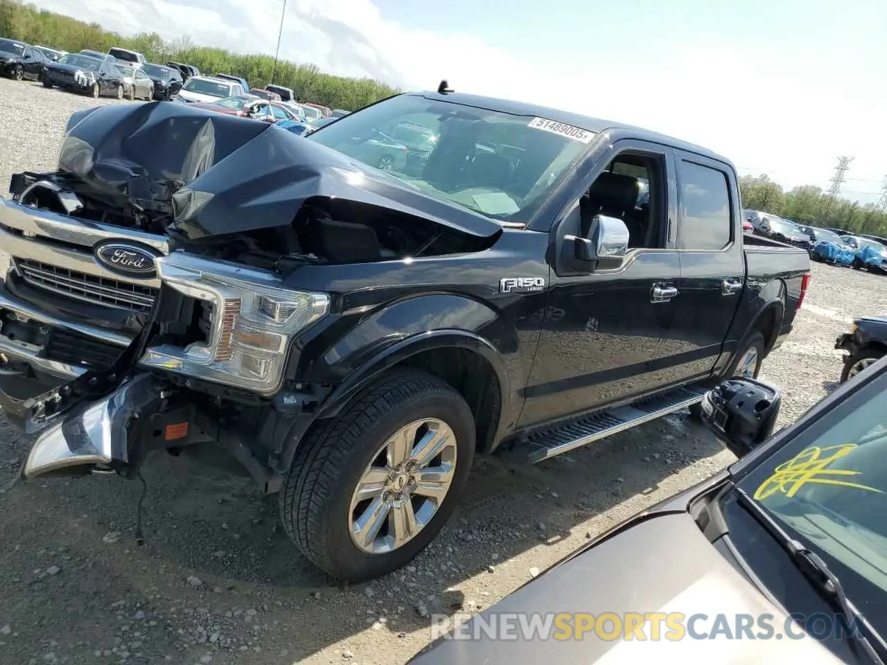 1 fotografías del automóvil dañado 1FTEW1E51LFC32705 FORD F-150 2020