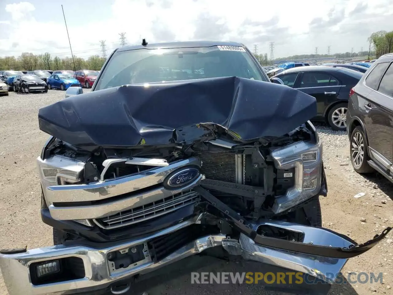 5 fotografías del automóvil dañado 1FTEW1E51LFC32705 FORD F-150 2020
