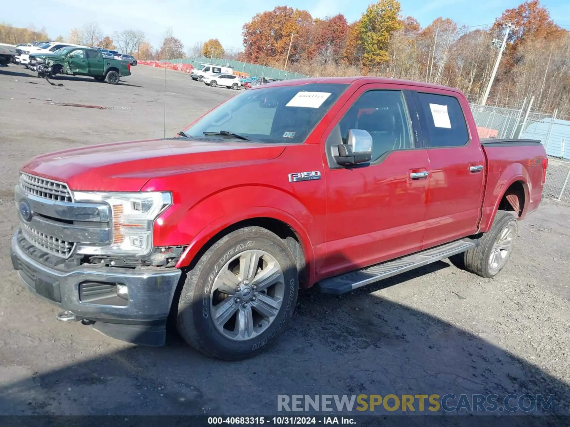2 fotografías del automóvil dañado 1FTEW1E53LFB04112 FORD F-150 2020
