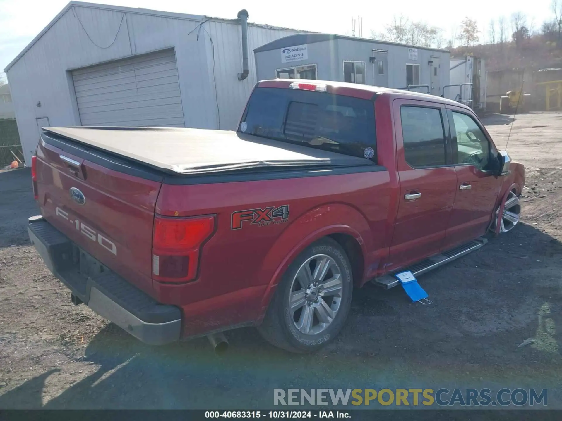 4 fotografías del automóvil dañado 1FTEW1E53LFB04112 FORD F-150 2020