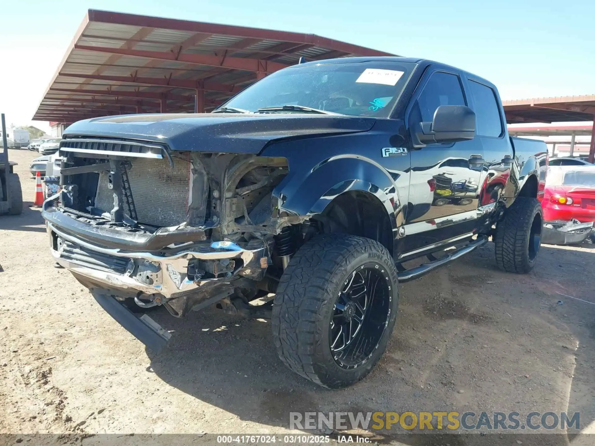 2 fotografías del automóvil dañado 1FTEW1E53LKD27693 FORD F-150 2020