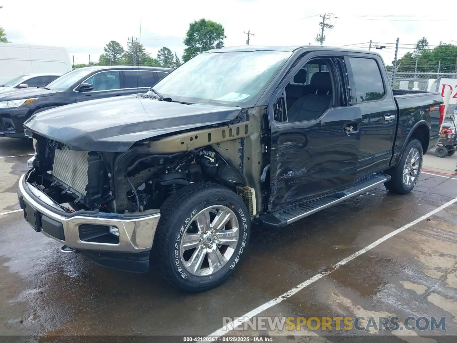 2 fotografías del automóvil dañado 1FTEW1E54LFA60279 FORD F-150 2020