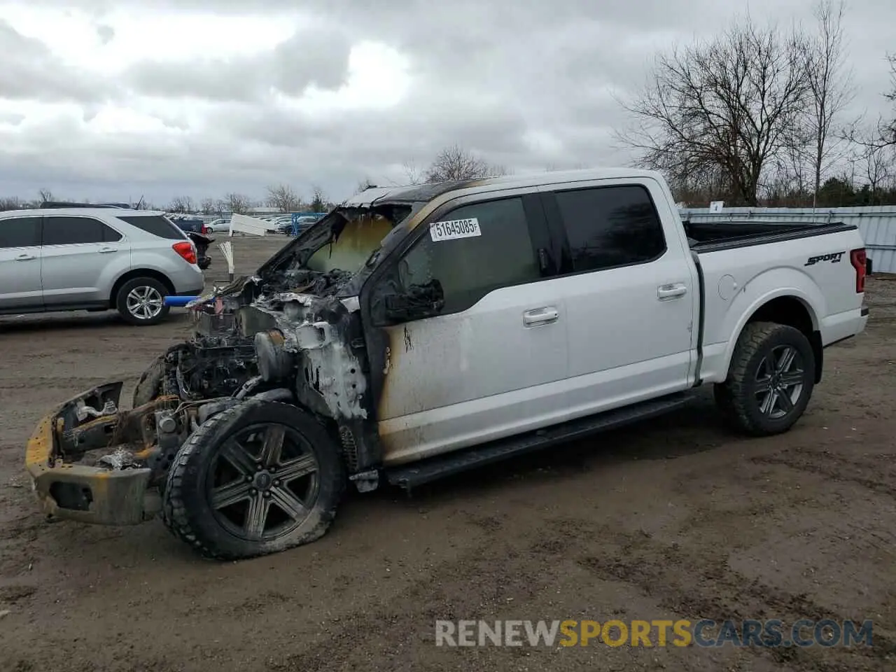 1 fotografías del automóvil dañado 1FTEW1E54LKD85442 FORD F-150 2020
