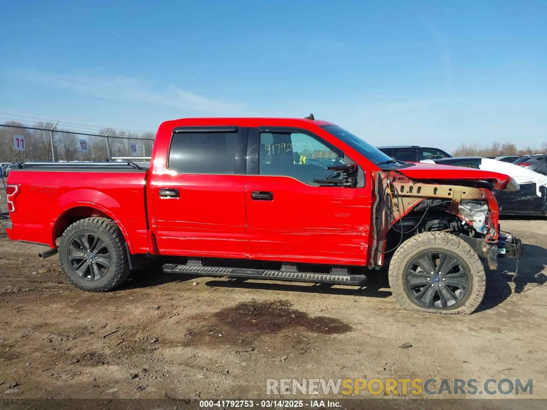 14 fotografías del automóvil dañado 1FTEW1E54LKE51021 FORD F-150 2020